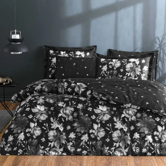 Image de Linens Sc Wıntor Nevresim Takımı Tek Kişilik Siyah