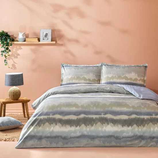 Image de Linens Sc Allday Rıtsan Nevresim Takımı Çift Kişilik Mavi