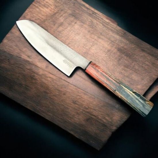 Image de Sürmene El Yapımı Santoku Şef Bıçağı