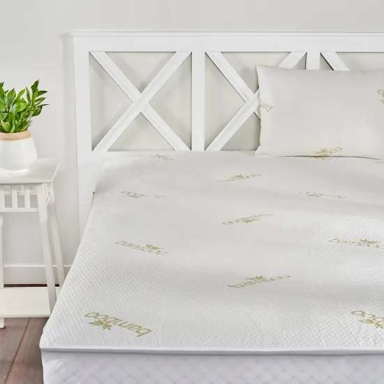 Image de Linens Luxury Bambu Sıvı Geçirmez Bebek Yatak Alezi