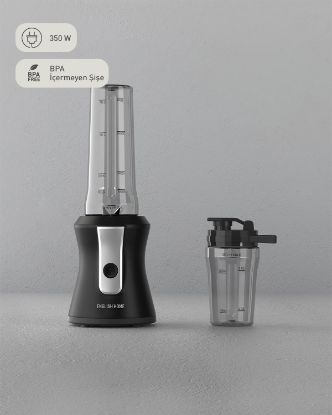 Image de English Home KBL 3001 Shake Away Smoothie Blender Siyah-Krom