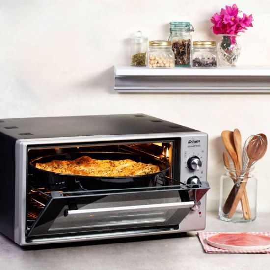 Image de AR2002 Cookart Maxi 50 L Çift Camlı Fırın - Inox