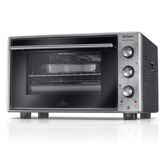 Image de AR2002 Cookart Maxi 50 L Çift Camlı Fırın - Inox