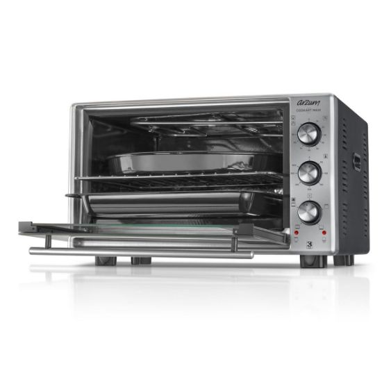 Image de AR2002 Cookart Maxi 50 L Çift Camlı Fırın - Inox