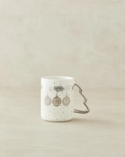 Image de Winter Silver Tree New Bone China Kupa 400 ml Silver