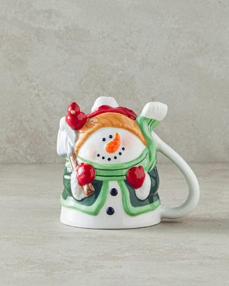 Image de Cheery Snowman Dolomite Yılbaşı Kupa Renkli