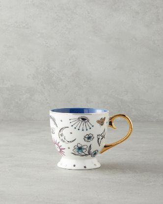 Image de Talisman Magic New Bone China Yılbaşı Kupa 460 ml Beyaz