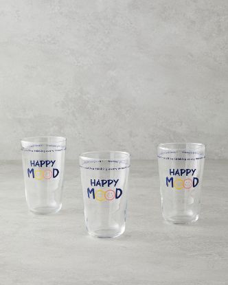 Image de Happy Mood Cam 3'lü Bardak 400 ml Lacivert