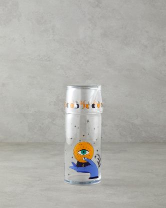 Image de Talisman Eye Cam Başucu Sürahi 700 Ml + 220 Ml Şeffaf