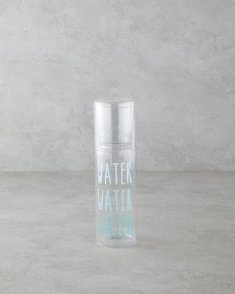 Image de Watery Cam Başucu Sürahi 750 ml + 250 ml Mavi