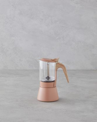 Image de Corazon Paslanmaz Çelik 4 Cup Moka Pot 160 ml Turuncu