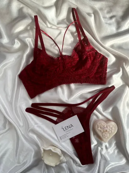 Image de Bordo Kapsız Bralet Takımı