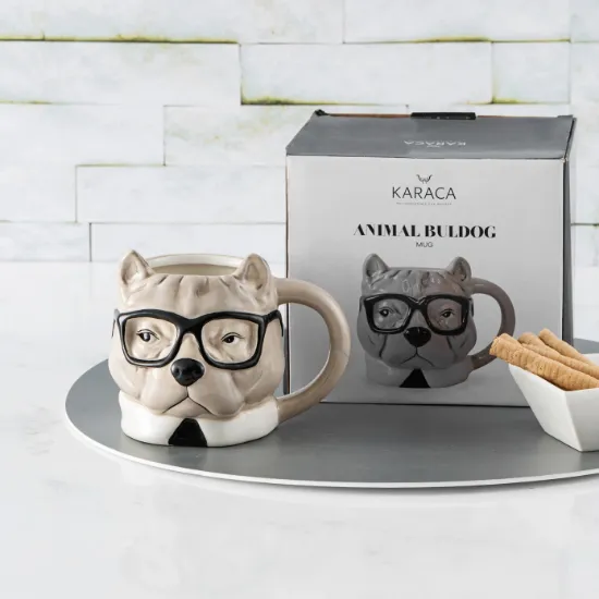 Image de Karaca Animal Buldog Mug 483 Ml