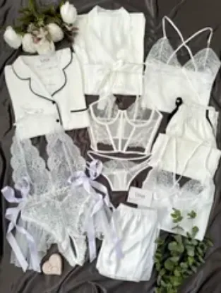 Image de Premium Ecru Bridal Set 