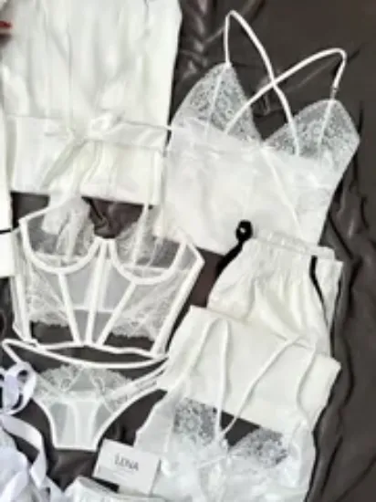 Image de Premium Ecru Bridal Set 