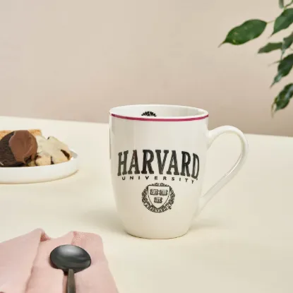 Image de Karaca Harvard Kupa 350 Ml Siyah Kırmızı