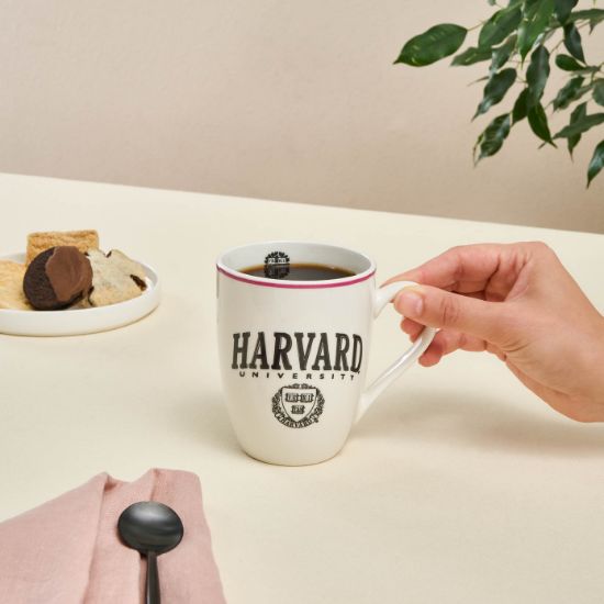 Image de Karaca Harvard Kupa 350 Ml Siyah Kırmızı